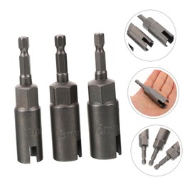 WHAMVOX 3pcs Versatile Nut Driver Bolt Extractor for Cars Motorcycles Bicycles and Machinery