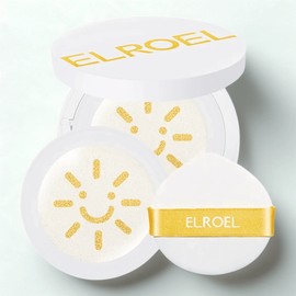 ElloeL 엘로엘 선쿠션 시즌9 S9 2025 팡팡 빅 스마일 썬쿠션 리필 L.O.L Sun Cushion Season 9 S9 2025 Pang Pang Big Smile Sun Cushion Refill [25g+1 piece]