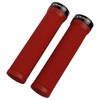 Burgtec Bartender Grips Bike Bicycle Handlebar Grips, Red, One Size