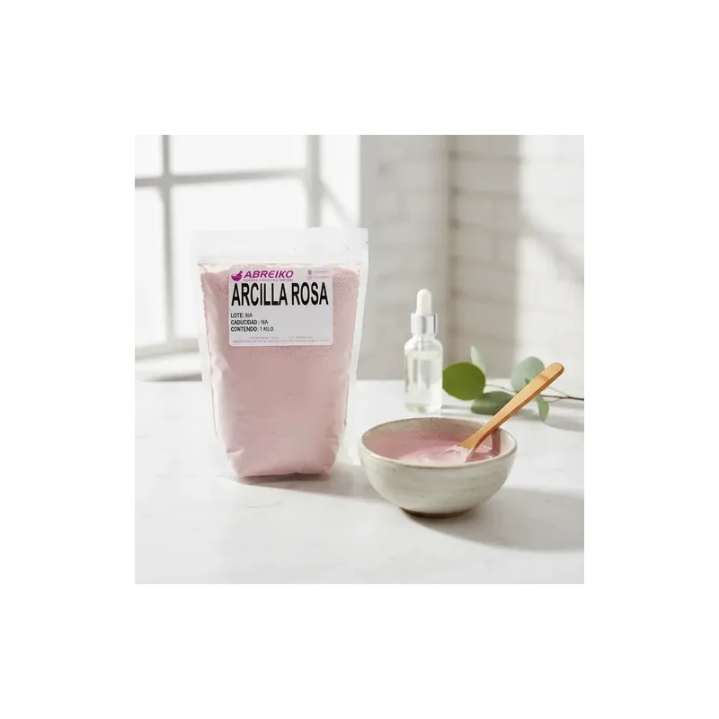 Arcilla Rosa 1 Kilo Tipo de piel UNIVERSAL