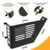 MAIKER Metal Rear Door Storage Box, Door Side Insert Organizer