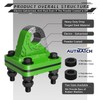 AUTMATCH D Ring Shackle Mount with Backer Plate (2 Pack)