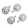 XMHF 25mm/1" Roller Ball Transfer Bearings Threaded Stem Caster Wheel