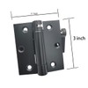 Hoobar 2 Pack Heavy Duty Stainless Steel Self Closing Door