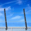 10 Pack Barbwire Arm Extensions for Chain Link Fence, 25"
