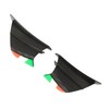 Pack of 2 Motorcycle Wing Side Spoiler Fairings Winglets Fit
