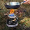 HUIOP Gasoline Stove, Portable Outdoor Camping Mini Gasoline Stove Liquid