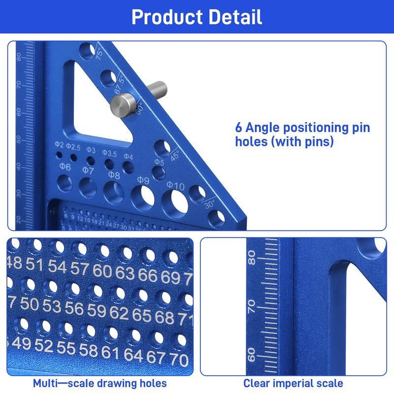 Fentar 3D Mitre Angle, 22.5-90° Combination Angle Made of Aluminium