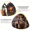 KABIN Fire Tong Log Grabber – Extra Long Firewood Claw
