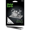 Metal Earth Drum Set 3D Metal Model Kit Bundle with