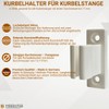 markiso® Crank Holder for Roller Shutter Crank [Made in Germany]