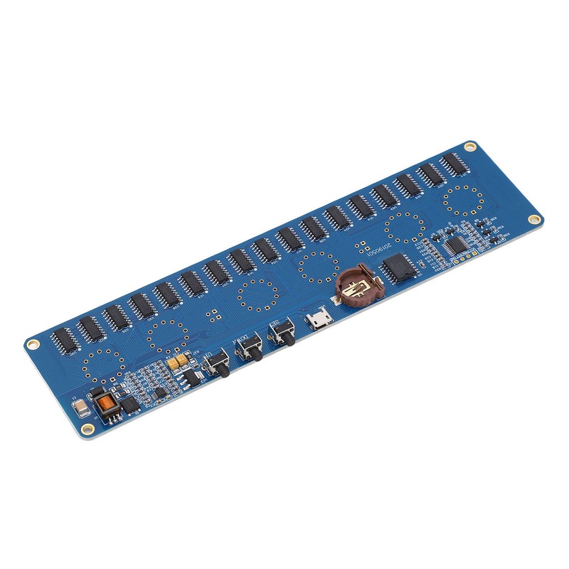 Nixie Tube Clock Control Board High Accuracy 7 Colors Glowing
