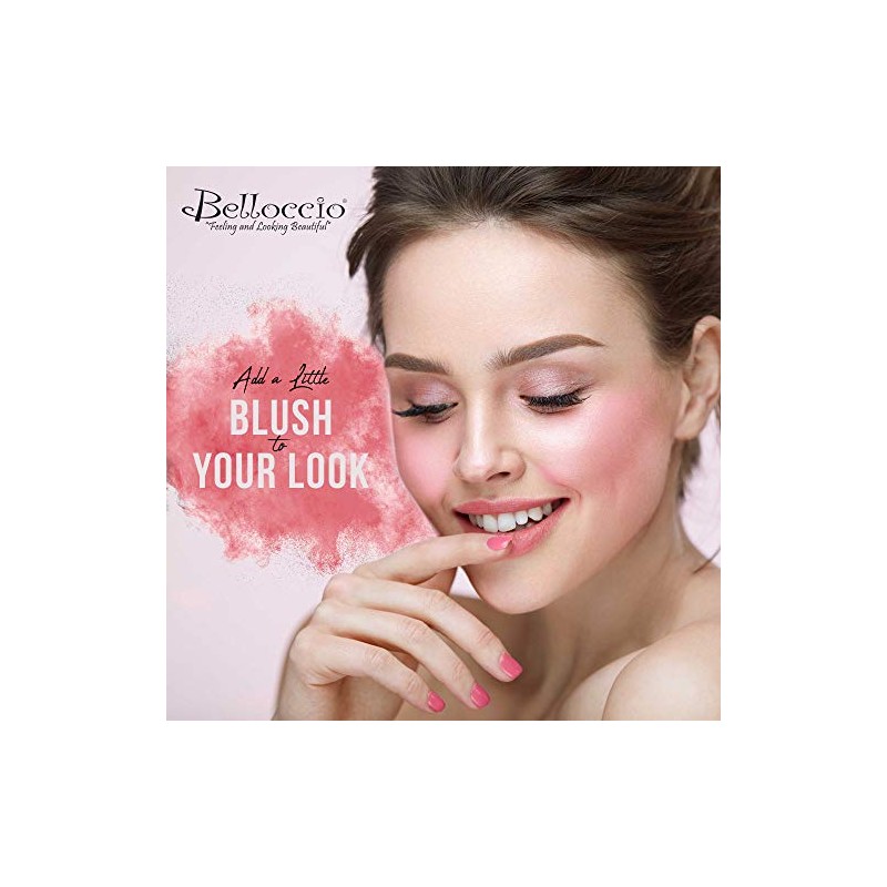 Half Ounce Bottle of Pink Delight Blush Belloccio's Professional Flawless