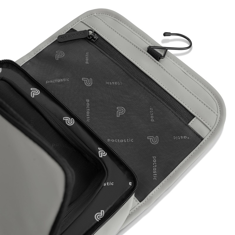 Pactastic Toiletry Bag 3D, grey, Toiletry bag