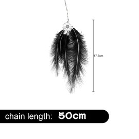 Jagowa Mini Dream Catcher Car Interior Décor Wall Hanging Feather Decoration Home Décor Car Hanging Accessories(Black White Blue)
