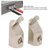 1 Pair Input Wire Gauge Reducer 45 Degree Offset Angled