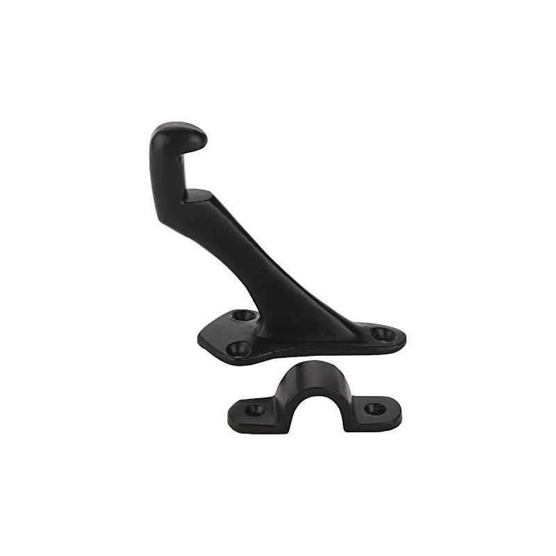 STALLION HARDWARE Iron Handrail Stair Brackets, Heavy Duty Bracket for