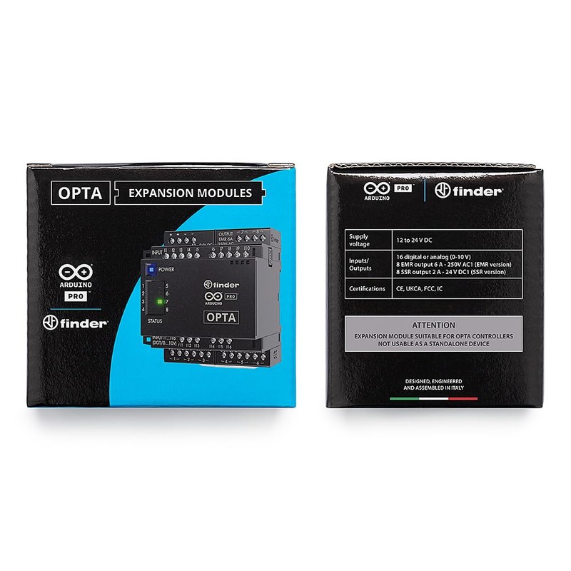 Arduino Pro Opta Ext D1608E [AFX00005] – Industrial-Grade I/O Expansion