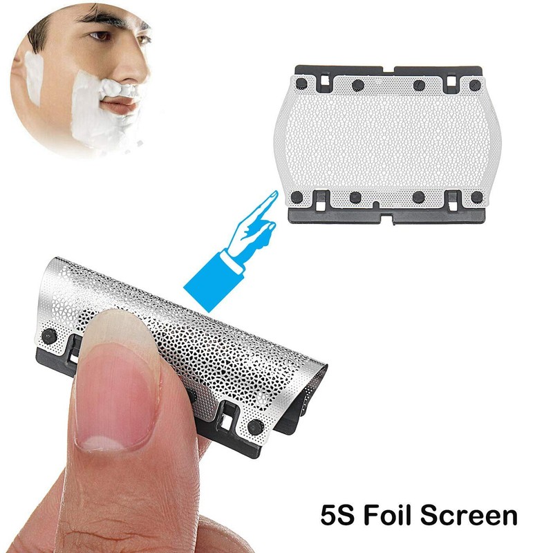 5s Razor Replacement Foil & Cutter for Compatible with Braun,
