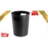 Mainstays Mainstays 2.64 Gallon Wastebasket – Black Plastic Trash Can,