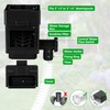 Rain Barrel Diverter Kit, Rain Water Collector System Downspout Diverter