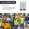 Battery Quick Connector 2/0 AWG Electric Forklift Charging Plug with