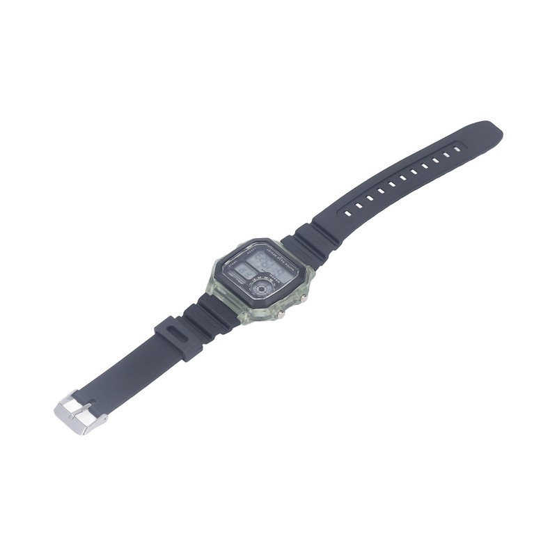 Electronic Sports Watch 12 24 Hours Waterproof Digital Wrist Watch