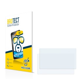 BROTECT Protective Film for Navigation with 7.0 Inch (17.8 cm) [154.8 x 87 mm, 16:9] (Pack of 2) - Clear Screen Protector Film