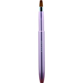 KOYUDO Collection ML-9 Makeup Brush, MobileLip Portable Push Type Lip Brush, Light Pink, 1 Piece