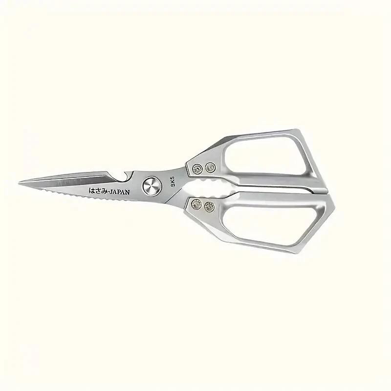 SK5 HEAVY-DUTY STAINLESS STEEL KITCHEN SCISSORS (SILVER )