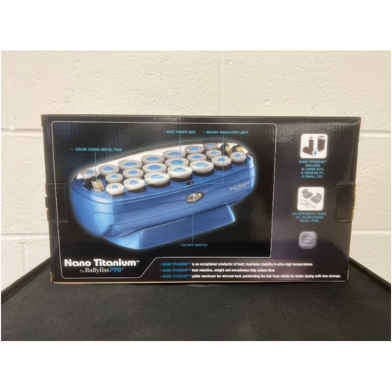 BaByliss PRO Nano Titanium Roller Hairsetter 20 Roller Set Far