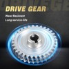 Upgrade Aluminum Alloy Drive and Worm Gear Kit Compatible with