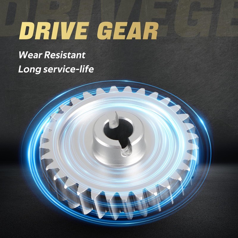 HIMARKLIF Upgrade Aluminum Alloy Drive and Worm Gear Kit Compatible