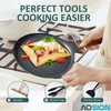 AOSION Crepe Pan 11 inch Nonstick Dosa Tawa Pan, Ceramic