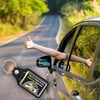 Never Drive Faster Than Your Guardian Angel Can Fly Keyring