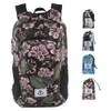 4Monster Foldable Backpack, Ultra Light Unisex Day Pack, Outdoor Waterproof