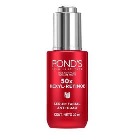 Pond's Sérum Facial 50x Age Miracle Con Hexyl-retinol | 30ml Momento De Aplicación Día/noche Tipo De Piel Todo Tipo De Piel