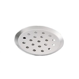 DEBUYER 7366-32 Aluminum Pizza Pan, 12.6 inches (32 cm), Perforated Holes
