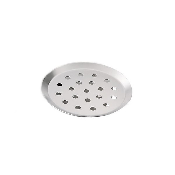DEBUYER 7366-32 Aluminum Pizza Pan, 12.6 inches (32 cm), Perforated Holes