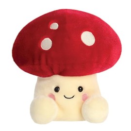 Aurora, 33960, Palm Pals Amanita Mushroom 8In, Soft Toy, Red & Beige