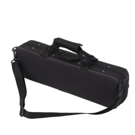 QANYEGN Protective Flute Carrying Bag, Waterproof Oxford Cloth Case for 16 Hole Flutes, Lightweight Flute Bag for Travel and Storage