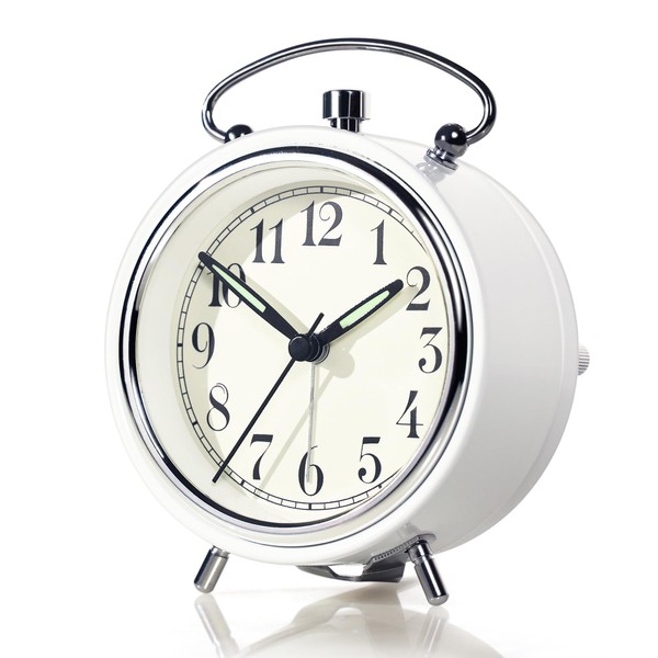 AYRELY® 4" Super Loud Alarm Clock for Heavy Sleepers, Desk