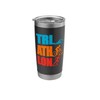 Training-Triathlon Triathlete swim-bike-run triathlon Stainless Steel Insulated Tumbler