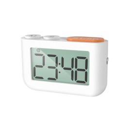 LABRIMP 2pcs Digital Kitchen Timer with Magnetic Back Volume Alarm Practical Countdown for Cooking Baking Classroom and Home Use Design