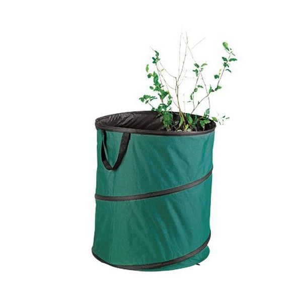Shanghai Worth Garden Products Green Thumb 6072 Pop Up Yard/Lawn Refuse Container, 60-Gallon