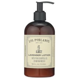 LOS POBLANOS Loción De Lavanda, 12 Fz 12 Onzas Líquidas (Paquete De 1)