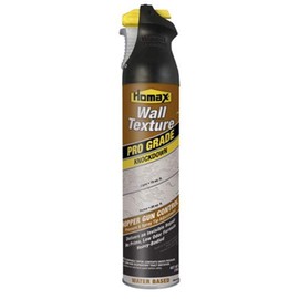 Homax Group Inc 4565 Wall Texture Knockdown Water Based Spray, 25 Oz, White