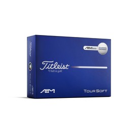 TITLEIST Golf Ball 26 Tour Soft AIM, Blue DZ