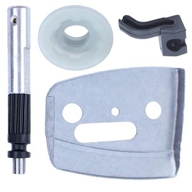 Adefol Oil Pump Piston Oiler Pickup Worm Gear Kit for Husqvarna 340 350 345 346 Chainsaw