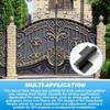 Zonon 4 Heavy Duty Hinges 5mm Thick Steel Weldable Hinges